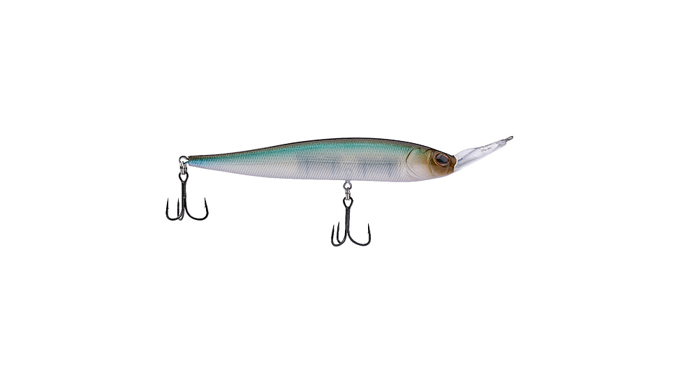 Berkley Krej Lures Jerkbait, Stealth Minnow, 100, 1612904