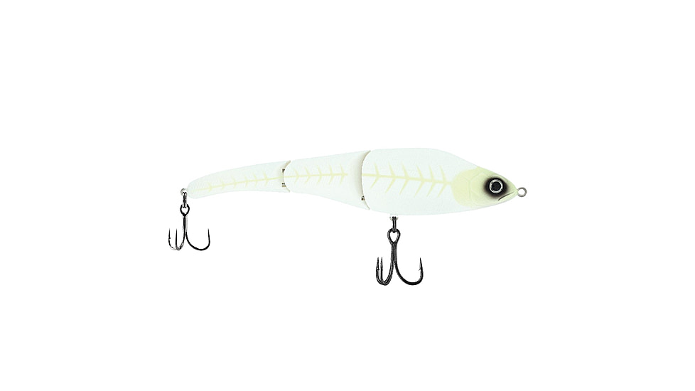Berkley Magic Swimmer Saltwater Hard Bait, Ghostescent, 165, 1547955