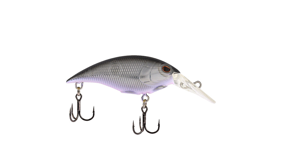Berkley Money Badger Hard Bait, Crankbait, Black Silver, 4, 1572461