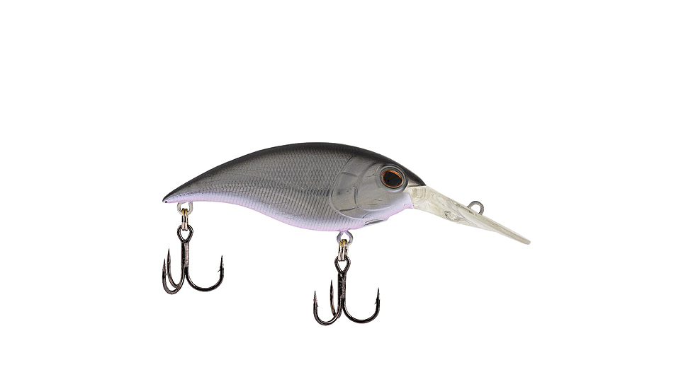 Berkley Money Badger Hard Bait, Crankbait, Black Silver, 6.75, 1572521