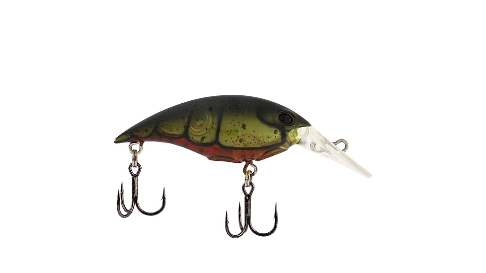 Berkley Money Badger Hard Bait, Crankbait, Ghost Green Craw, 4, 1572467