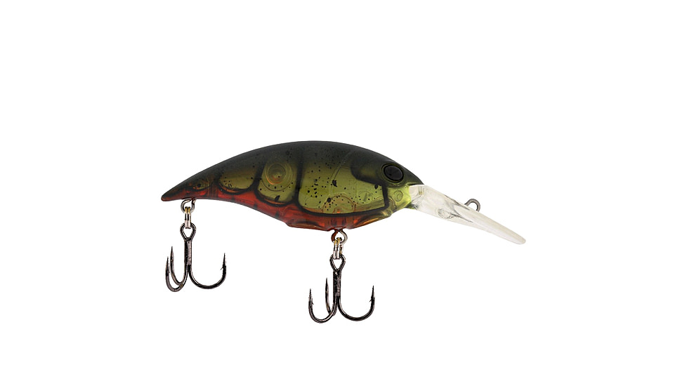 Berkley Money Badger Hard Bait, Crankbait, Ghost Green Craw, 5, 1572487