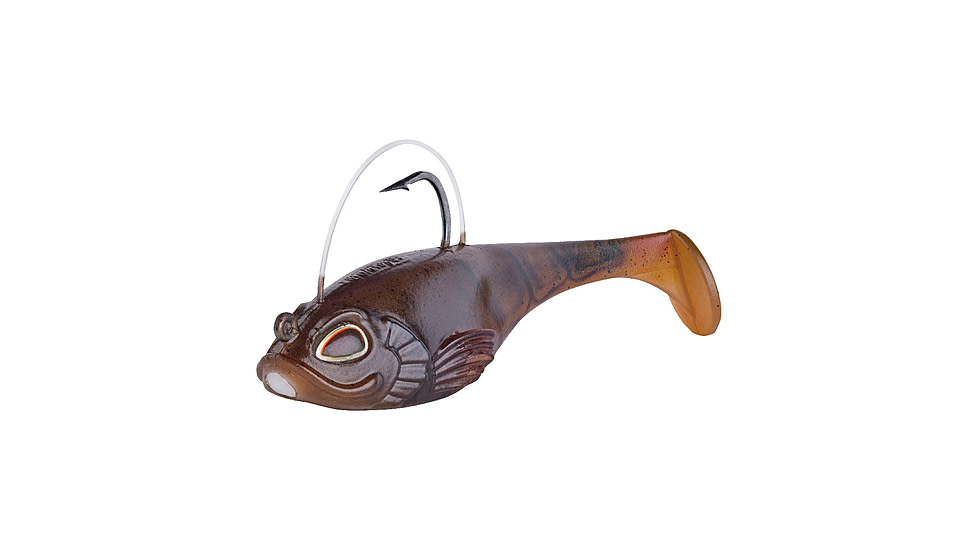 Berkley PowerBait Agent E Soft Bait, 3in, 3/4oz, HD Brown Craw, 1549659