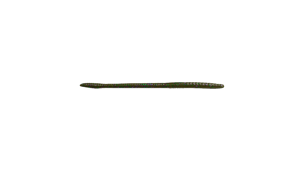 Berkley PowerBait Bottom Hopper Worm, 12, 6.25in, Green Pumpkin Candy, 1622818