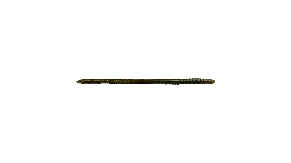 Berkley PowerBait Bottom Hopper Worm, 12, 6.25in, Green Pumpkin/Watermelon, 1622825