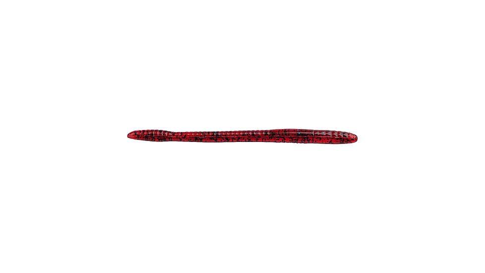 Berkley PowerBait Bottom Hopper Worm, 12, 6.25in, Plum, 1457596