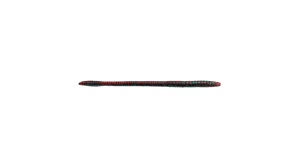 Berkley PowerBait Bottom Hopper Worm, 12, 6.25in, Redbug, 1622822