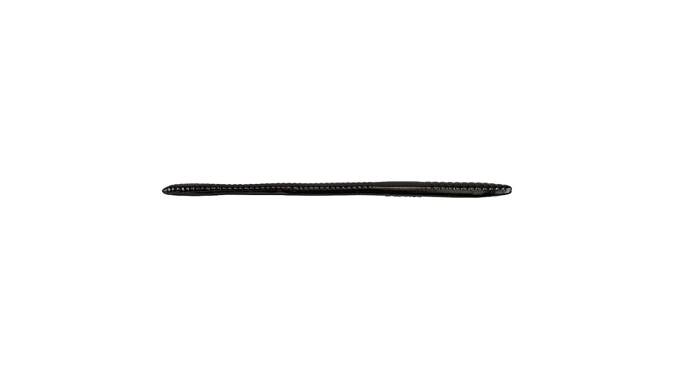 Berkley PowerBait Bottom Hopper Worm, 15, 4.75in, Black, 1457574