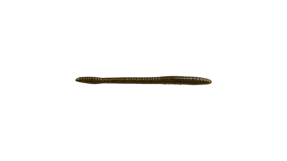 Berkley PowerBait Bottom Hopper Worm, 15, 4.75in, Green Pumpkin, 1457577