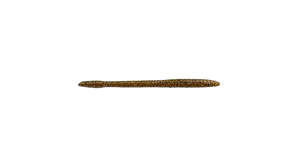 Berkley PowerBait Bottom Hopper Worm, 15, 4.75in, Green Pumpkin Magic, 1622808