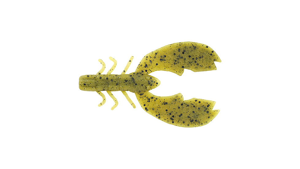 Berkley PowerBait MaxScent Chigger Craw Soft Bait, 3in, 8 Pack, Summer Craw, 1520653