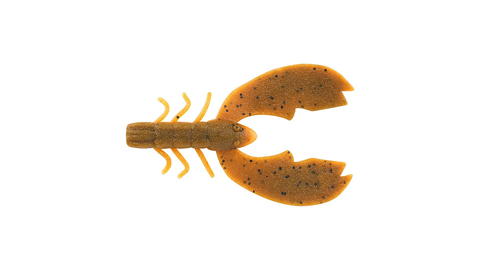 Berkley PowerBait MaxScent Chigger Craw Soft Bait, 4in, 7 Pack, Alabama Craw, 1520655
