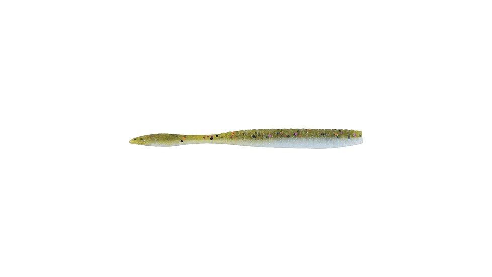 Berkley PowerBait MaxScent Flat Worm, 3.6in, 10 Pack, Gobyashi, 1546019