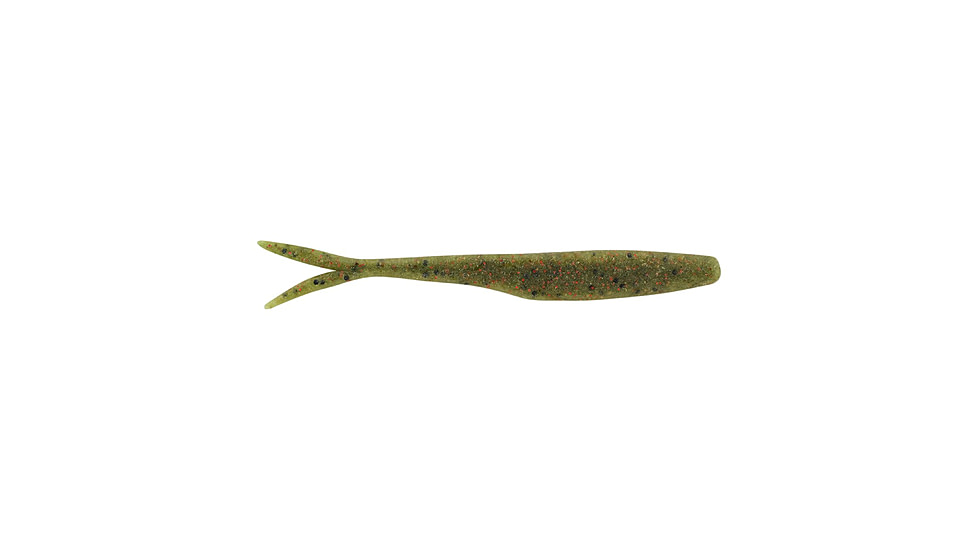 Berkley PowerBait MaxScent Flatnose Minnow Soft Bait, 4in, 10 Pack, Watermelon Red, 1436776