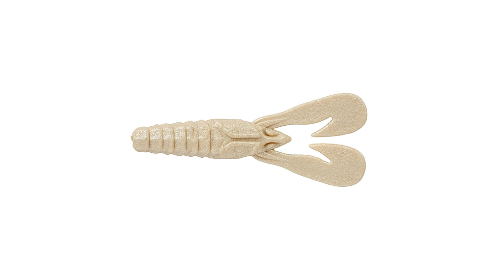 Berkley PowerBait MaxScent Stank-Bug Soft Bait, 8 Pack, White Pearl, 1621647