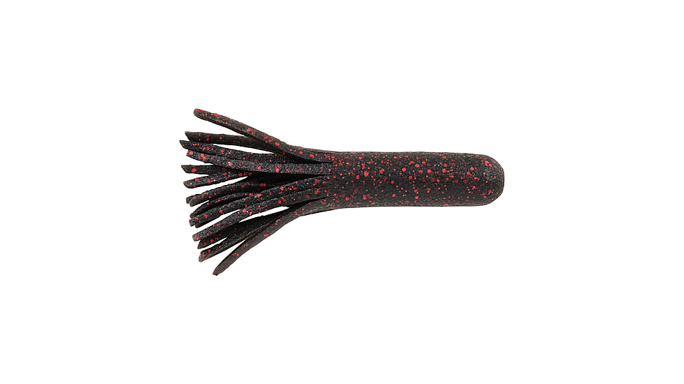 Berkley PowerBait MaxScent Tube Soft Bait, 3.5in, 6 Pack, Black Red Fleck, 1520635