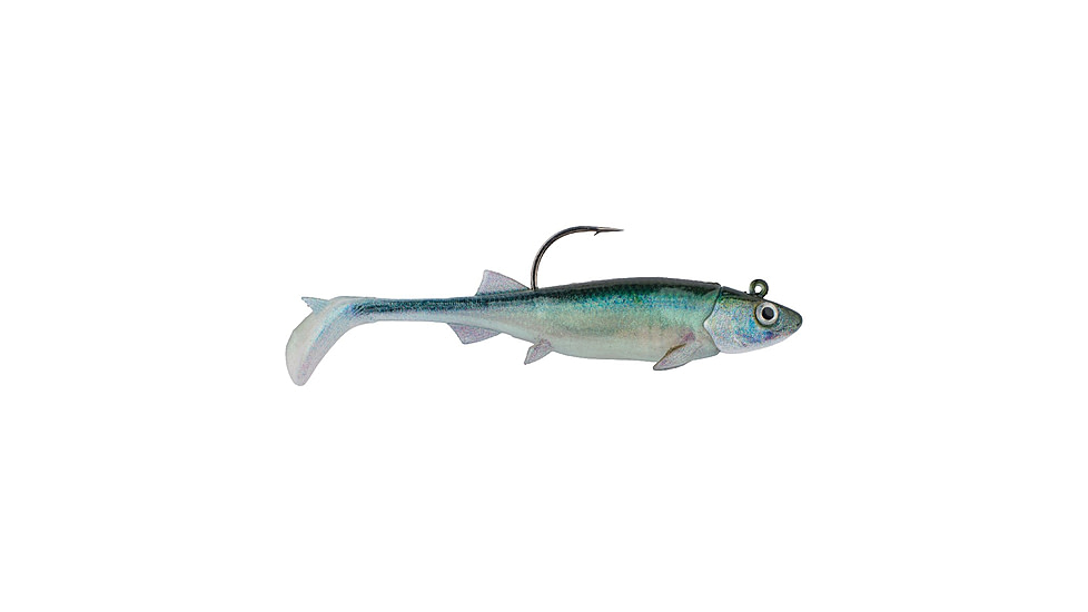 Berkley PowerBait Minnotator Soft Bait, 3in, 2 Pack, HD Emerald Shiner, 1624278