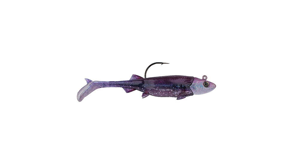 Berkley PowerBait Minnotator Soft Bait, 3in, 2 Pack, Purple Shiner, 1624280