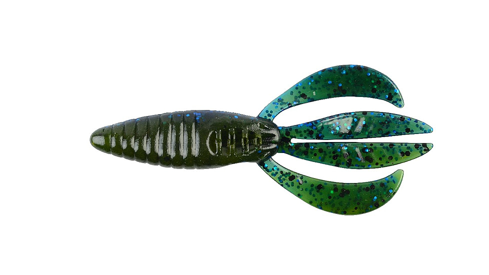 Berkley PowerBait Pit Boss Creature Bait, 5, 5in, Okeechobee Craw, 1457714