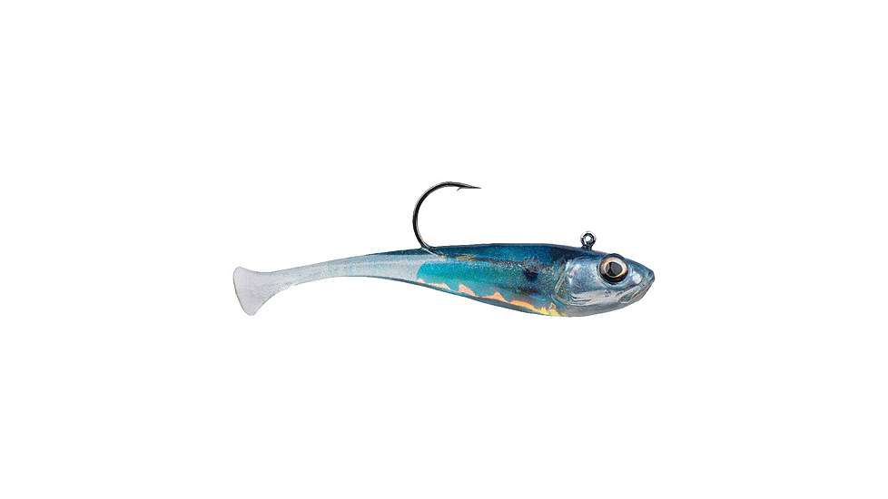Berkley PowerBait Power Switch Soft Bait Lures, 3 Pack, 2.5in, HD Blue Wizard, 1600854