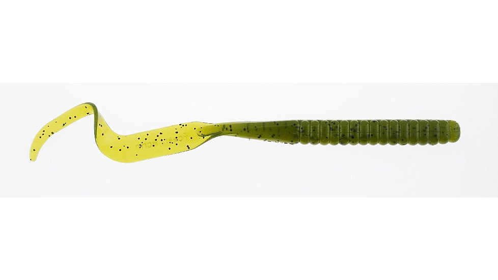 Berkley PowerBait Power Worms Soft Bait, 10in, 8 Pack, Watermelon, 1307528