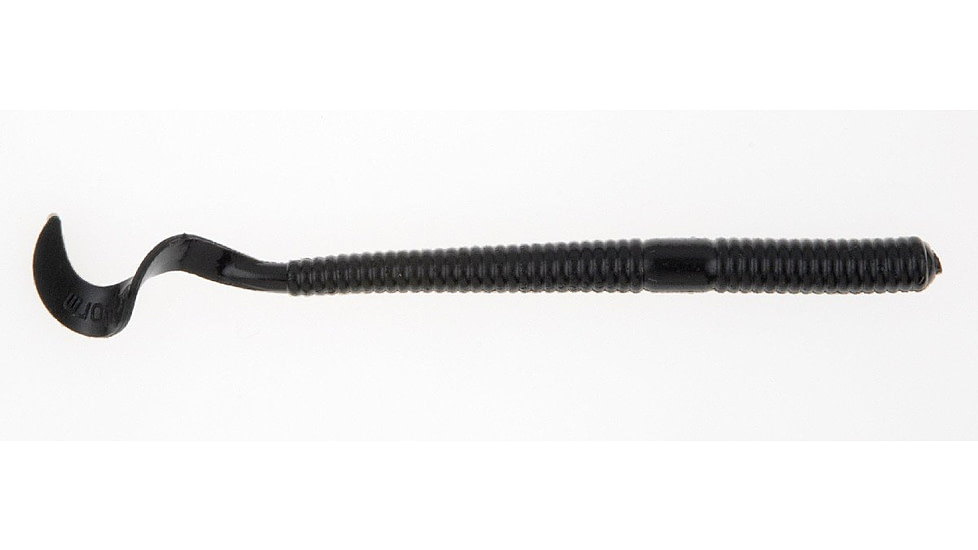 Berkley PowerBait Power Worms Soft Bait, 4in, 15 Pack, Black, 1307463