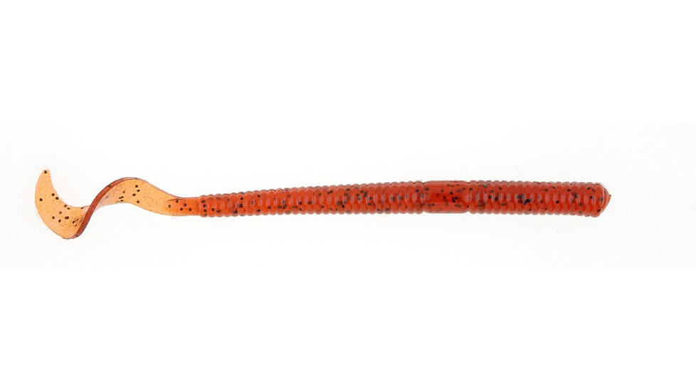 Berkley PowerBait Power Worms Soft Bait, 4in, 15 Pack, Pumpkinseed, 1307469