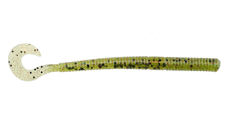 Berkley PowerBait Power Worms Soft Bait, 4in, 15 Pack, Watermelon Red Glitter, 1307474