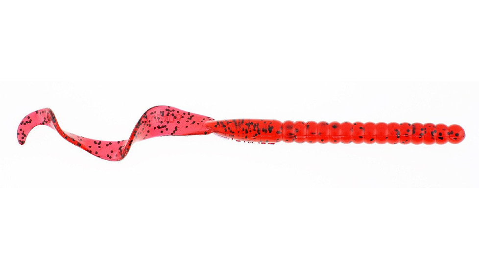 Berkley PowerBait Power Worms Soft Bait, 7in, 13 Pack, Cherryseed, 1307483