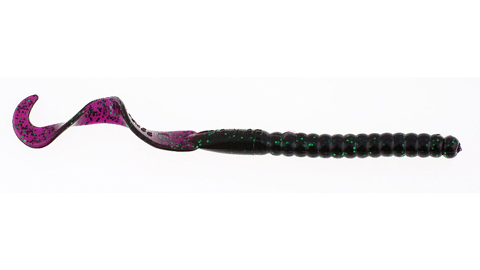 Berkley PowerBait Power Worms Soft Bait, 7in, 13 Pack, June Bug, 1307487
