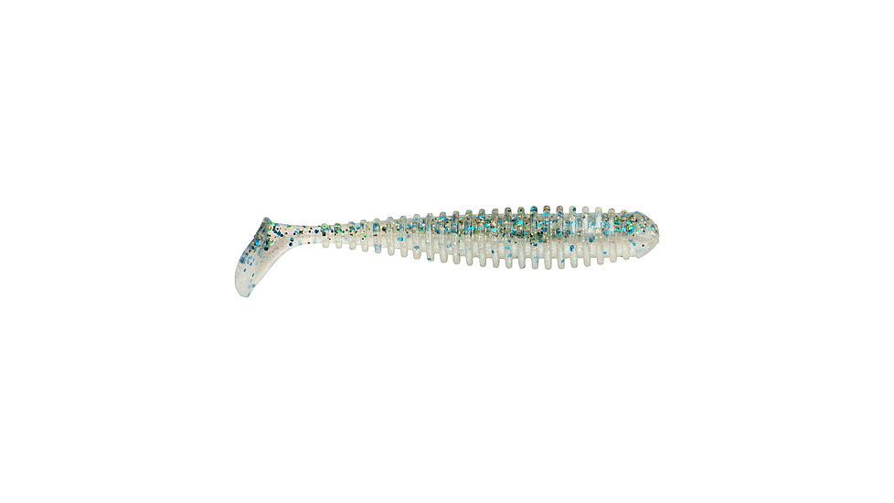 Berkley PowerBait Saltwater Power Swimmer Soft Bait Lures, 3.3in, 8 Pack, Pinfish, 1582190