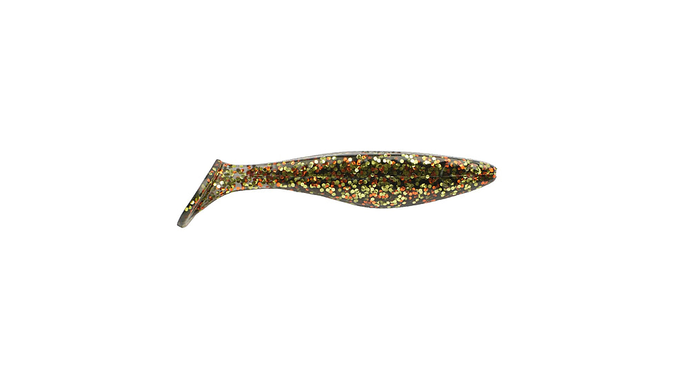 Berkley PowerBait Saltwater The Champ Swimmer Soft Bait Lures, 8 Pack, 3in, Dark Night, 1582214