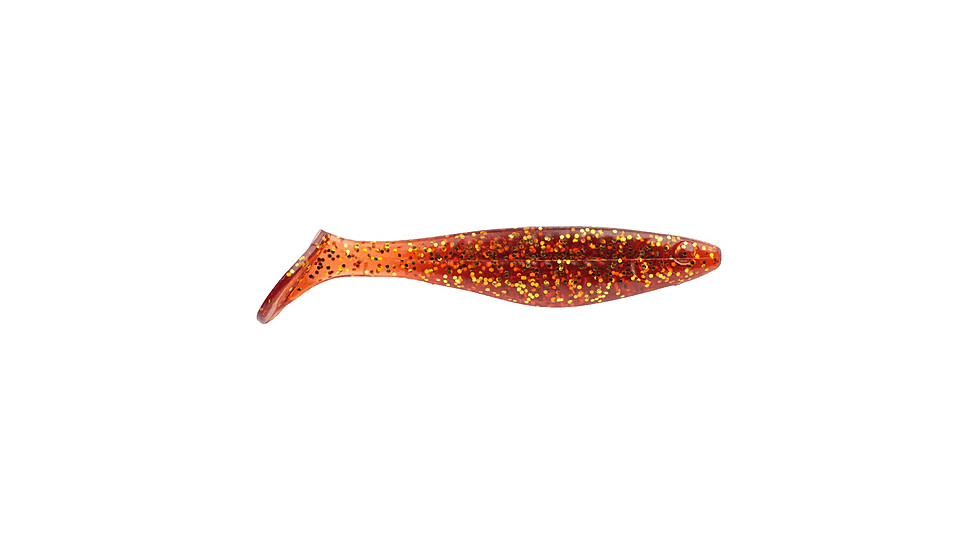 Berkley PowerBait Saltwater The Champ Swimmer Soft Bait Lures, 8 Pack, 3in, Root Beer Gold, 1582213