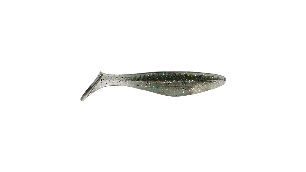 Berkley PowerBait Saltwater The Champ Swimmer Soft Bait Lures, 8 Pack, 3in, Silver Flash, 1582209