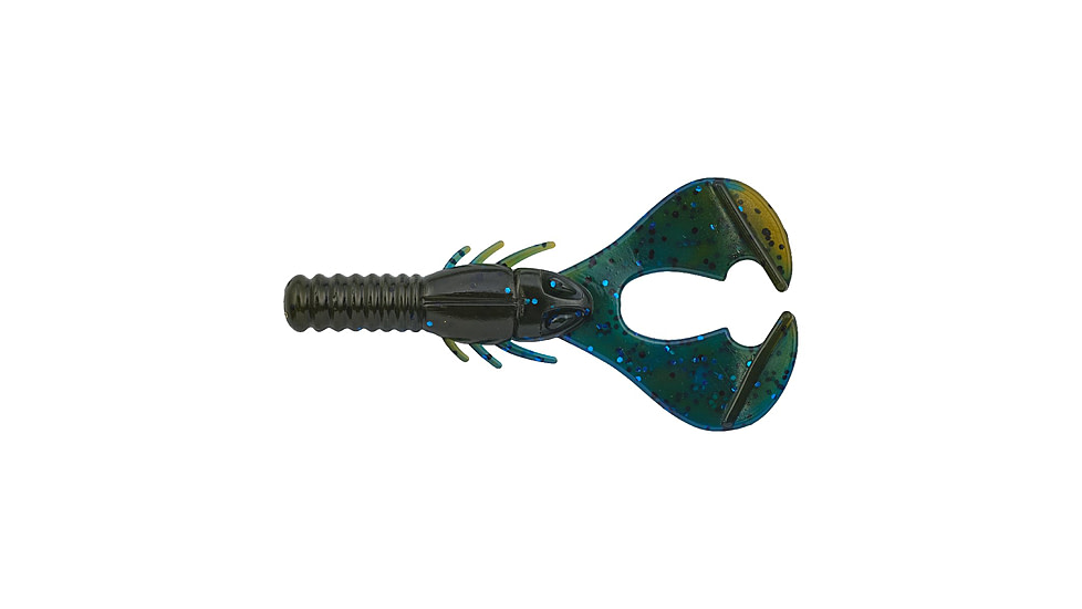Berkley PowerBait Shape 108 Soft Bait, 3.5in, 8 Pack, Okeechobee Craw, 1569380