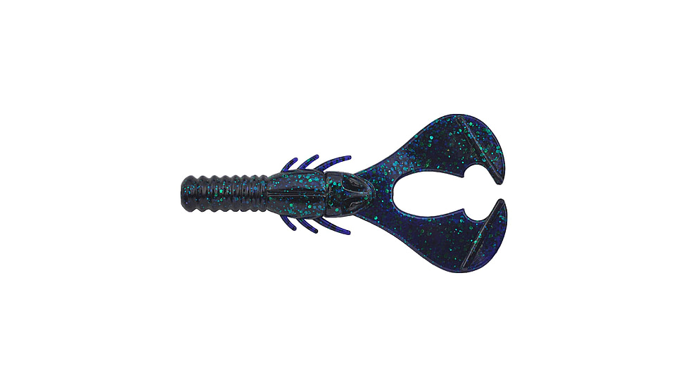 Berkley PowerBait Shape 108 Soft Bait, 4in, 6 Pack, June Bug, 1569389