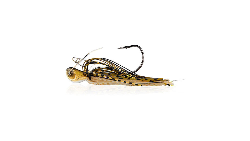 Berkley SlobberKnocker Jig, 1/2 oz, Hook Size 4/0, Golden Shiner, 1570431