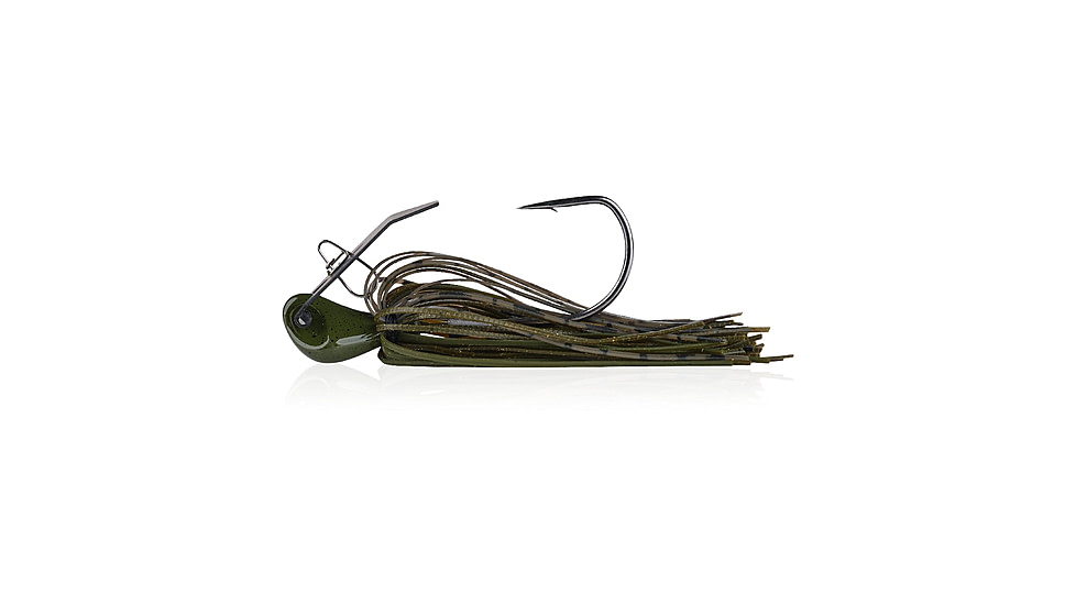 Berkley SlobberKnocker Jig, 1/2 oz, Hook Size 4/0, Green Pumpkin, 1570430