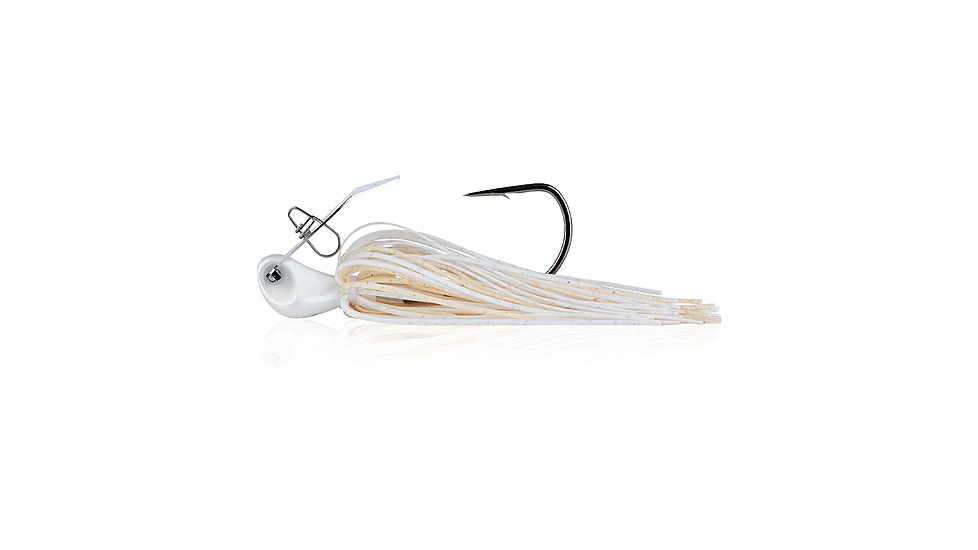 Berkley SlobberKnocker Jig, 1/2 oz, Hook Size 4/0, White, 1570424