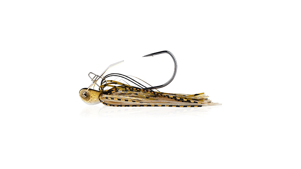 Berkley SlobberKnocker Jig, 3/8 oz, Hook Size 4/0, Golden Shiner, 1570419