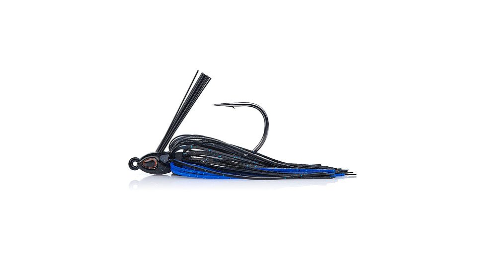 Berkley Swim Jig, 1/2oz, Black/Blue, 1557845