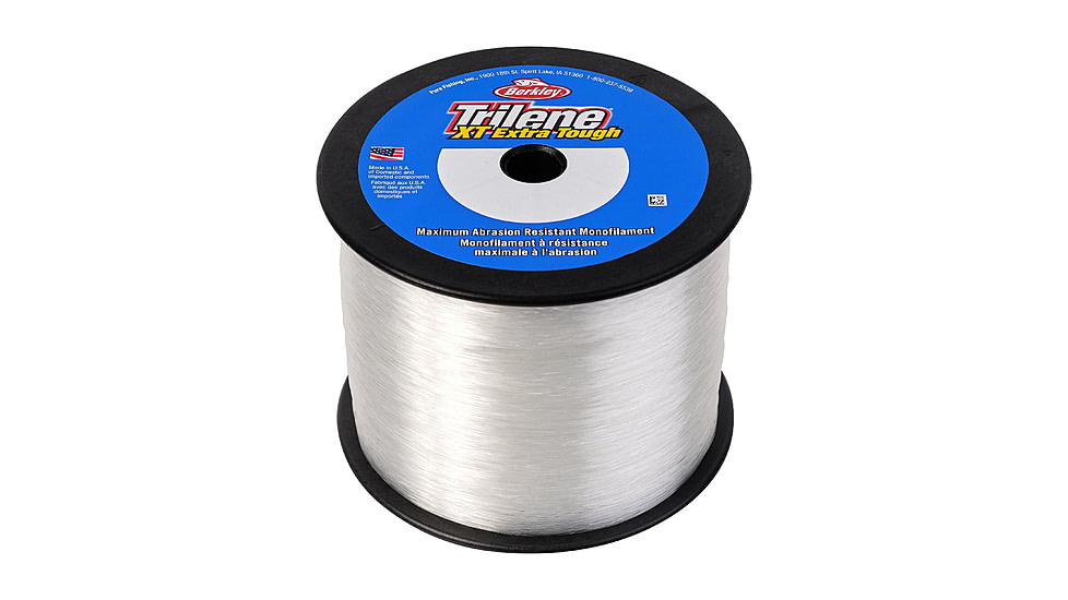 Berkley Trilene XT Mono 8lb 3000yd, Clear, 0.012 in/0.30 mm, 1563570