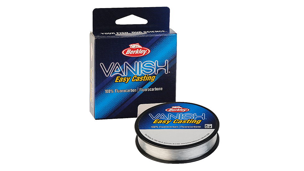 Berkley Vanish Pony Spool, 110 Yards Clear, 2 lbs, Clear, 0.006 in/0.15 mm, 1564084