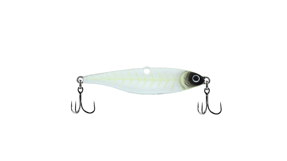 Berkley Vibrato Saltwater Hard Bait, Metal Jig, Ghostescent, 14, 1548013