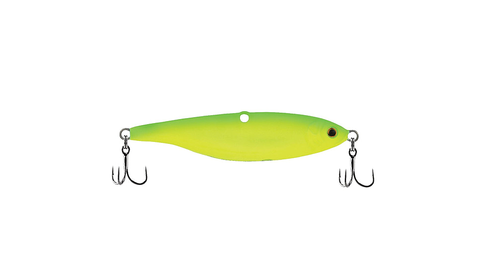 Berkley Vibrato Saltwater Hard Bait, Metal Jig, Hot Lime, 28, 1548027