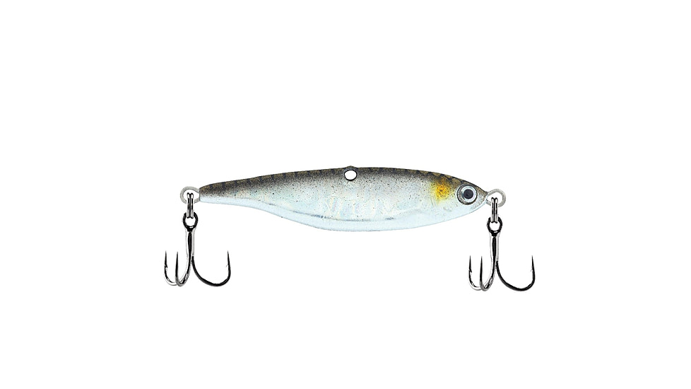 Berkley Vibrato Saltwater Hard Bait, Metal Jig, Nat Shiner, 10, 1548004