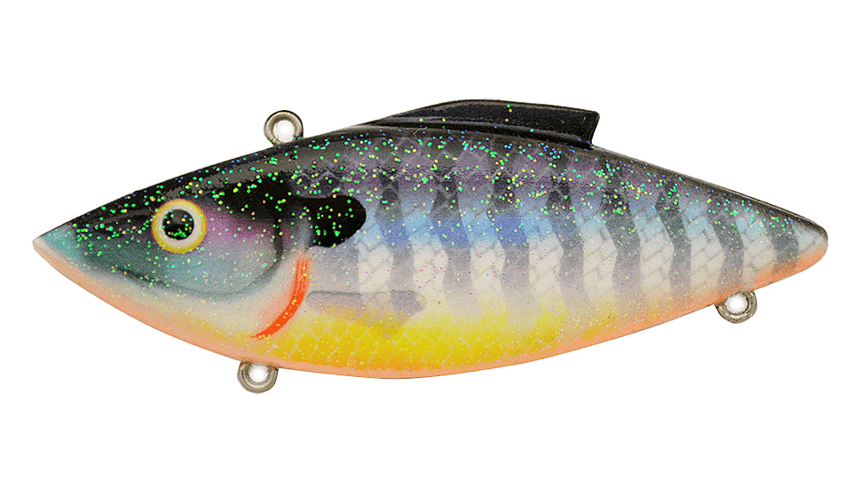 Bill Lewis Floating Rat-L-Trap Hard Bait, Blueberry Perch, 1/2 oz, BLF-FR255