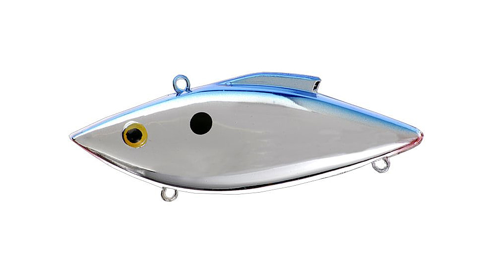 Bill Lewis Floating Rat-L-Trap Hard Bait, Chrome Blue Back, 1/2 oz, BLF-FR25B