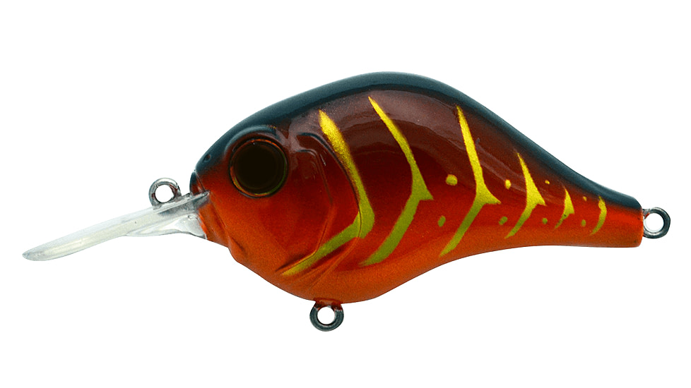 Bill Lewis MR 6 Creature Bait, 1, 2.25 -- 2.25in, Rayburn Red Craw, BLF-6MR587