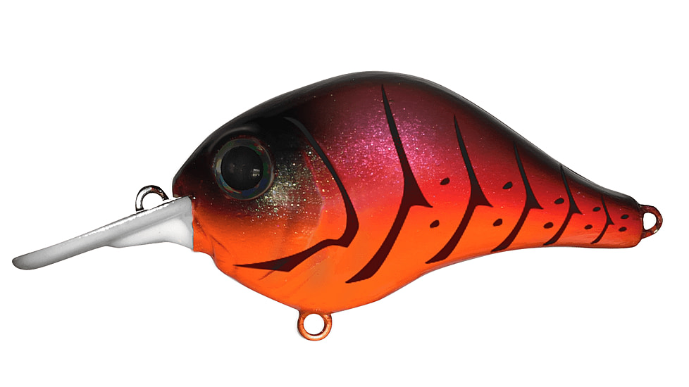 Bill Lewis MR 6 Creature Bait, 1, 2.25 -- 2.25in, Strawberry Craw, BLF-6MR692